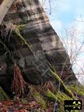 Steinbruch an der Lehnamühle bei Weida in Ostthüringen, (D) (14) 20. Februar 2012 (Berga-Formation - Ordovizium).JPG